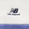 New Balance Plus Colorblock Patch Detail Zip Up Teddy Jacket Asia Sizing 'White Blue Black' Unisex 6DC44823-NV