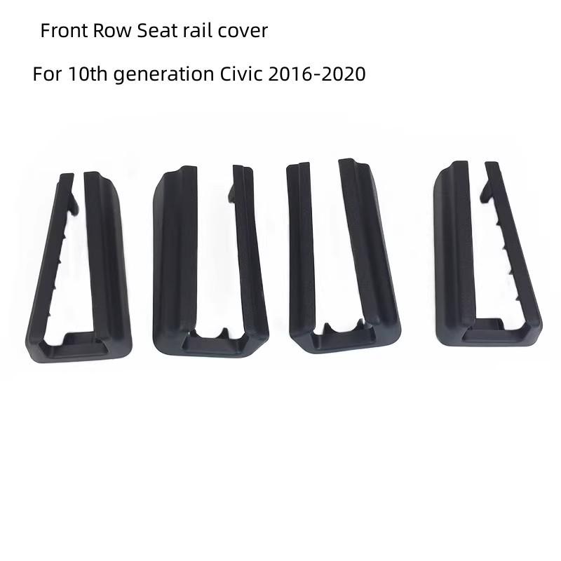 For Honda 10th generation Civic 2016-2020  Front Row Seat Rail Decorative Cover  Seat Slide Rail Screw Cover Right inner side