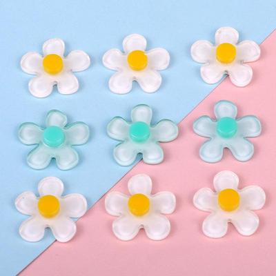 Acrylic Jelly Flower Patch for DIY Earrings and Phone Case Embellishments