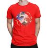 Genshin Impact Chibi Kaeya And Diluc T Shirts Men Anime Game Novelty Tee Shirt Crew