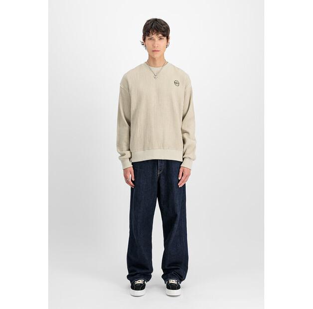 Толстовка Alpha Industries Studio Waffle Sweatshirt