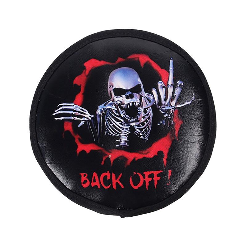 Stylish Skeleton Spare Tire Cover For 1/10 Rc Crawler Wrangler Traxxas Trx-4