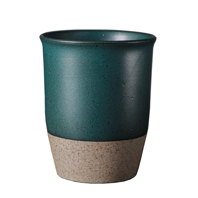 Ceramic Tea Cup Coarse Pottery Cup Personal Teacup Ceramic Retro Teacup Kung Fu Large Tea Bowl Kiln Change Single Cup