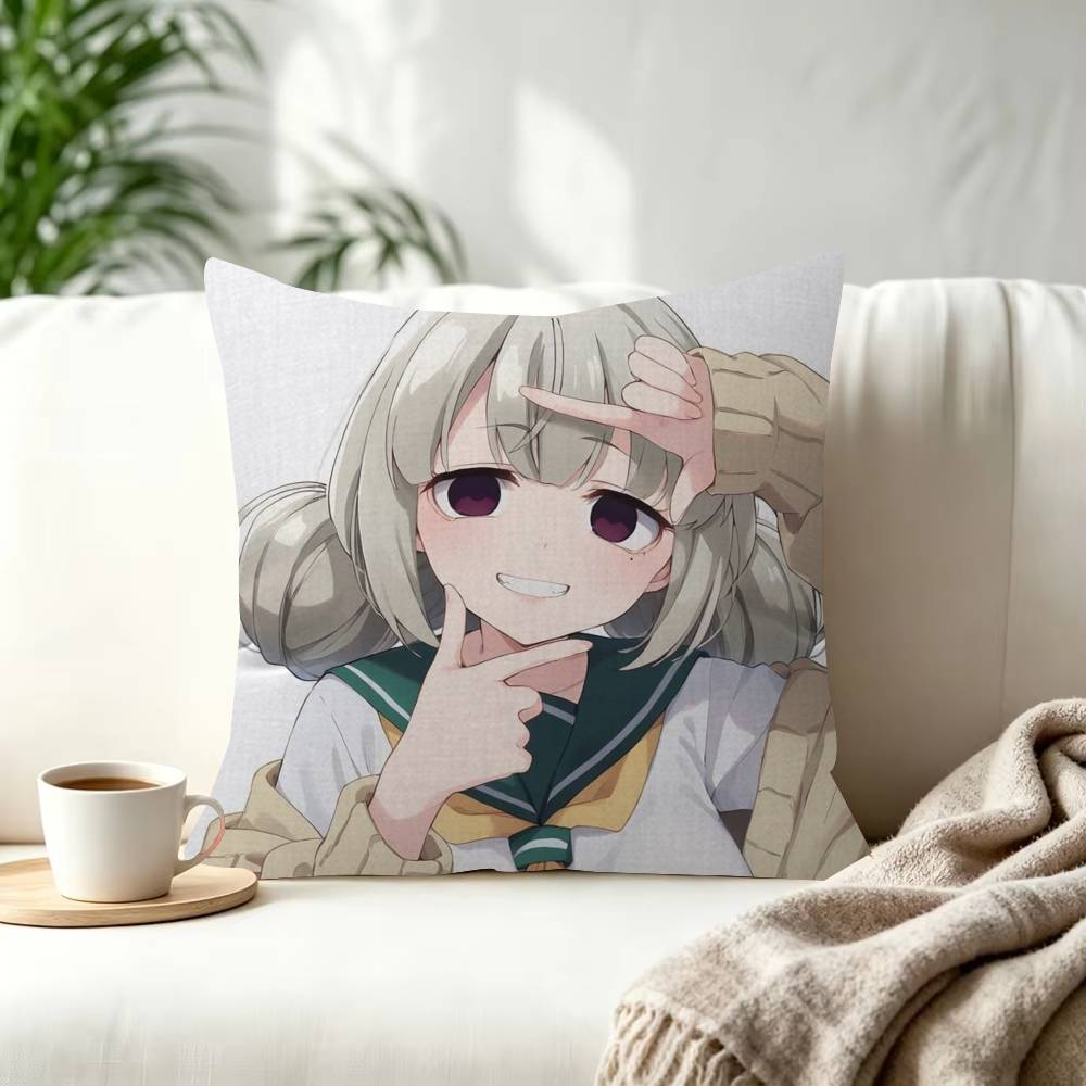Sexy Anime AAraga Kiwi Cushion Trendystyle decorative throw pillow cover insert not included fauxembroidery design
