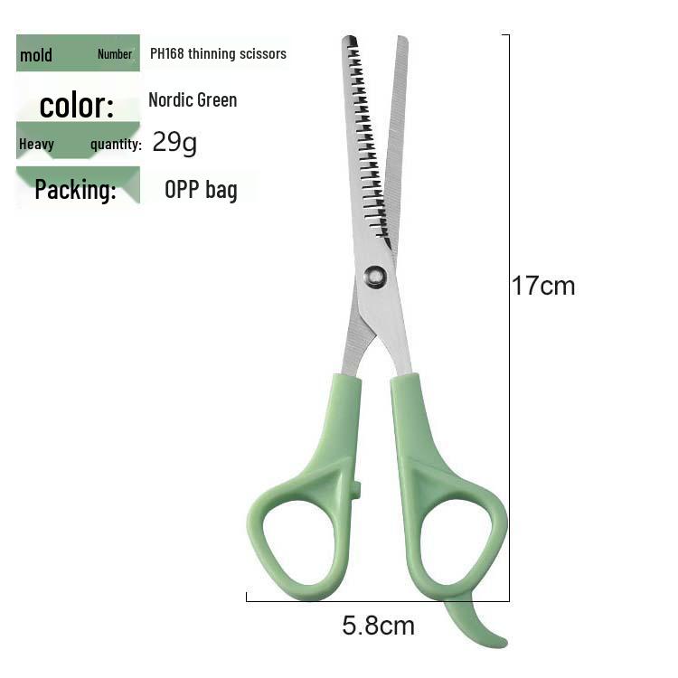 Pony Haarschneide- & Styling-Scheren-Set - Scheren & Ausdünnwerkzeuge aus Edelstahl