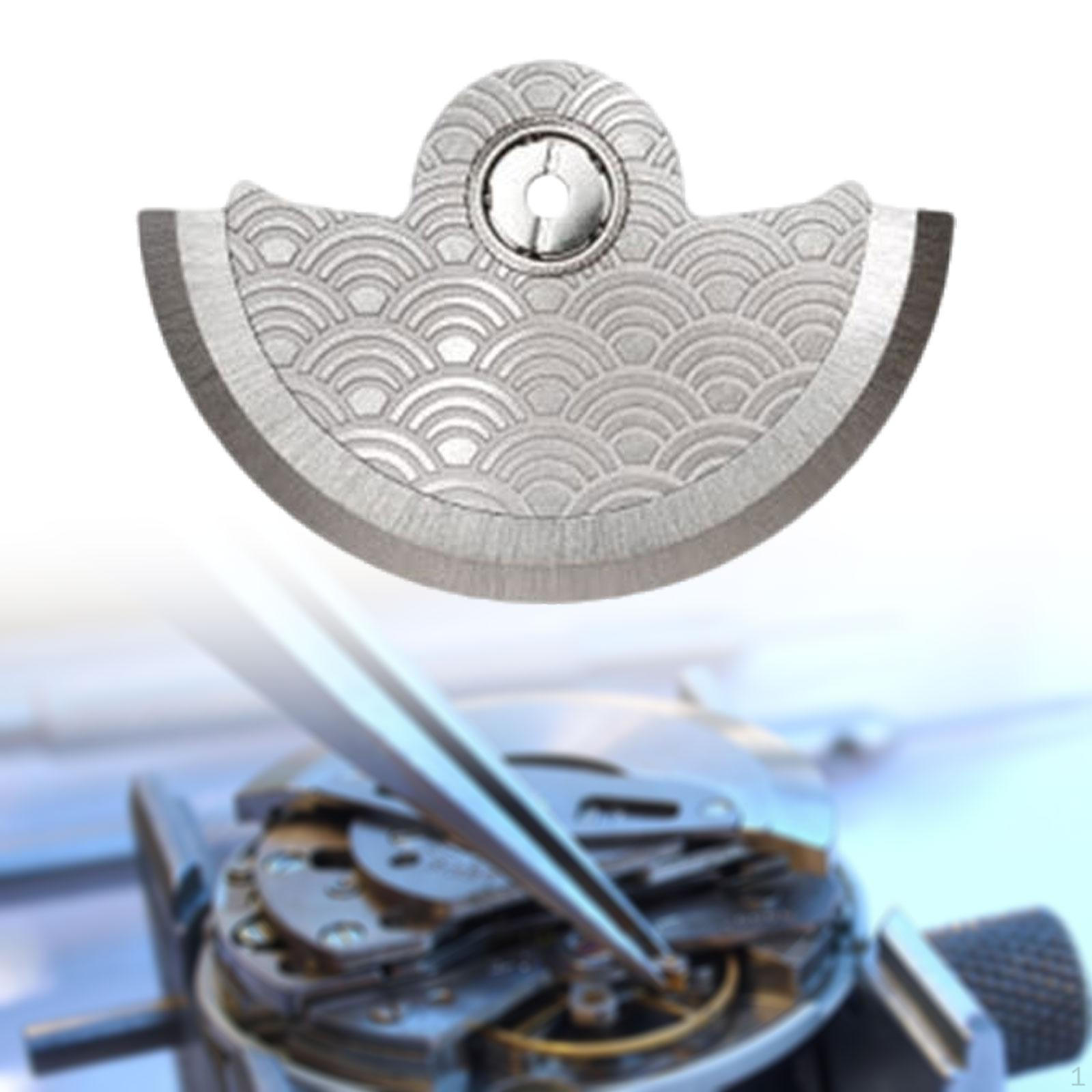 

Watch Movement Rotor Automatic for Mechanical Watches Repairing Adults Stable Replace Steel Color for 2466