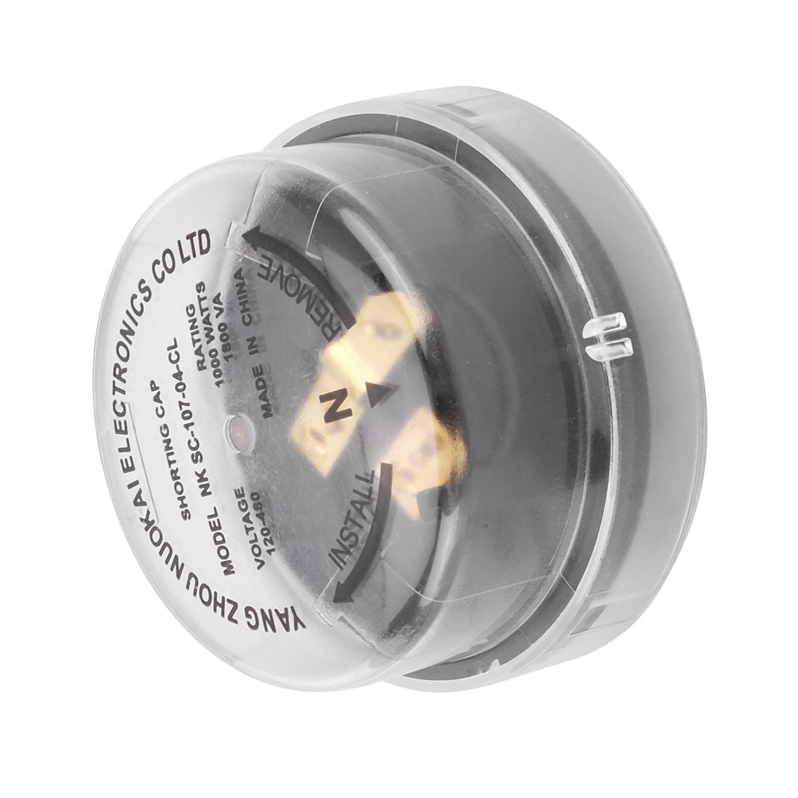 

1000W 1800VA 120 480V Twistlock Photocell Receptacle Temporary Protection Shorting Cap