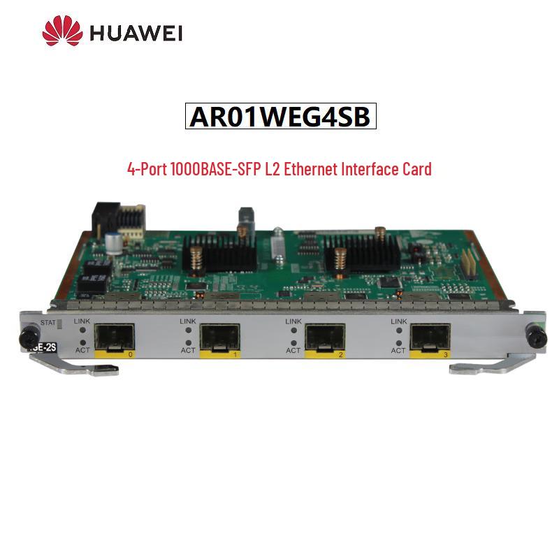 

Huawei AR01WEG4SB 4-Port 1000BASE-SFP-L2 Ethernet Interface Card