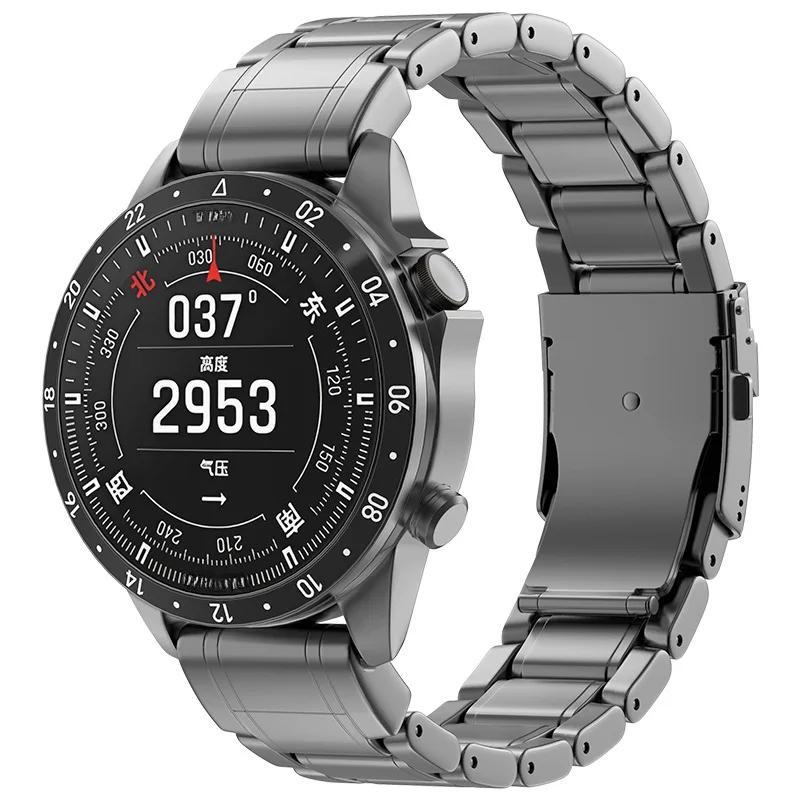 22mm 26mm Titanium Alloy Strap For Garmin Fenix 8 7X 5/5X/5XPlus/6/6X Enduro Metal Wristband Instinct1/2/955 Watch Band Man Bracelet