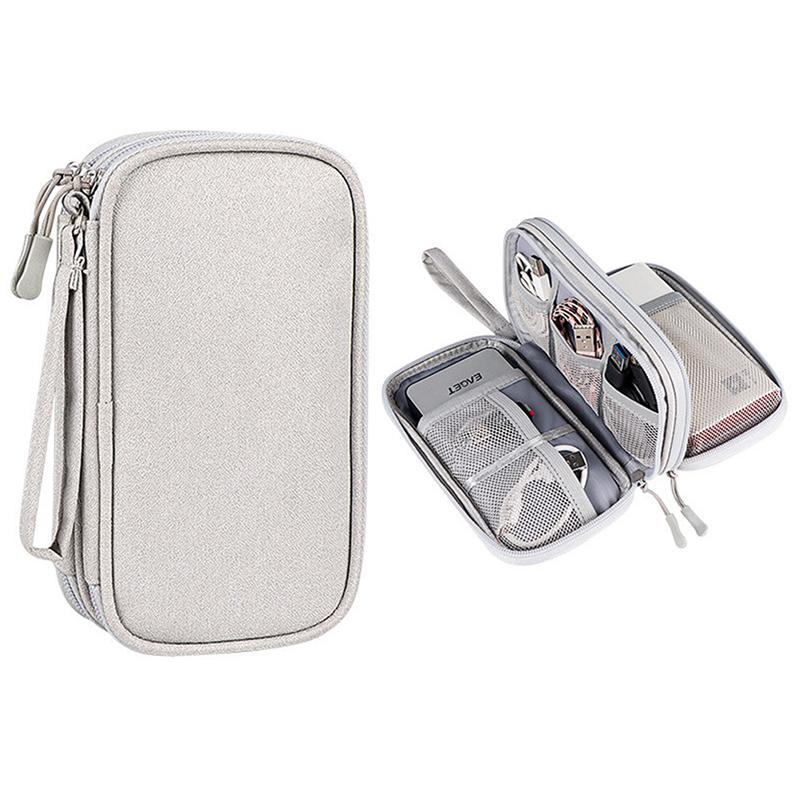 Travel Cable Organizer Bag Pouch Electronic Carry Case Waterproof  Storage Bag