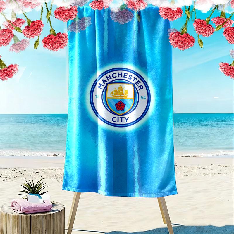 The Blues Poster Print Beach Towel, Large Soft Quick Dry Towel for Beach Camping Swimming