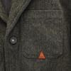 DENHAM 100% wool tailored jacket S Khaki Men's Used