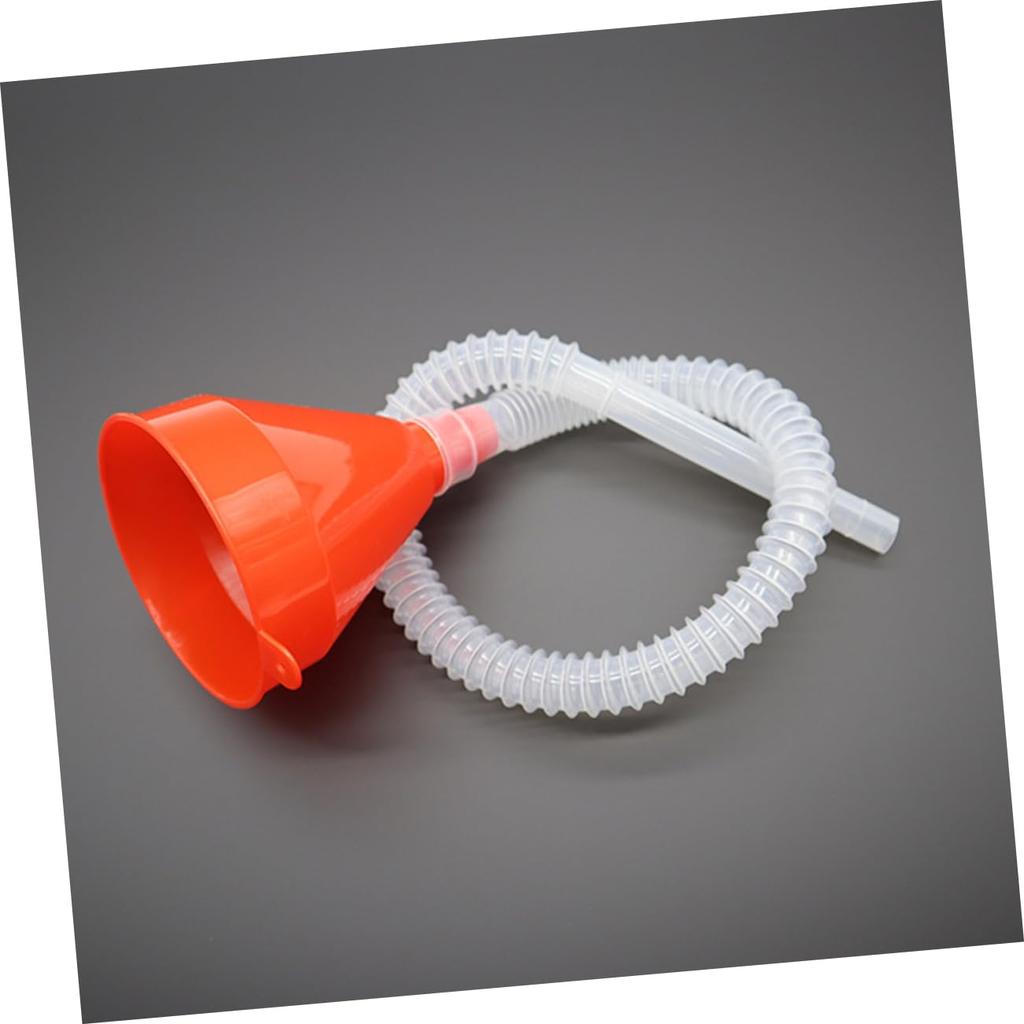 GLEAVI 2 In 1 Car Motorcycle Funnel Kit - Plastic with Neck and