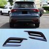 For Toyota Grand Highlander 2024 2025 ABS Carbonfiber Front Rear Fog Light Cover Exterior Bumper Lamp Trim Molding Garnish Frame