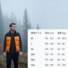 Arashiyama Men's Winter Down Vest, Riding Jacket Style, Warm Stand Collar, Loose Fit, Available in Multiple Colors, Golf Inner Down