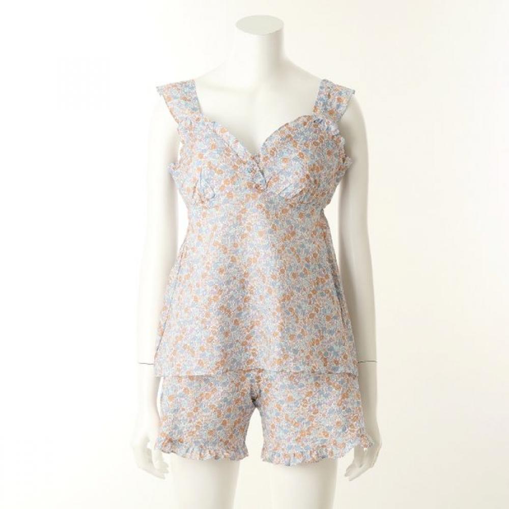 Wacoal Cotton Jersey Flower Print Pajama Top Wdw3801r skins/100(88)