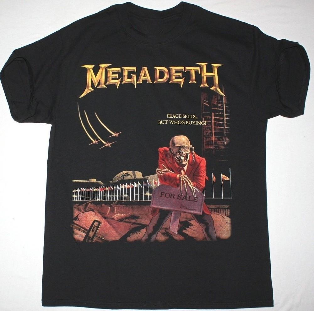 MEGADETH PEACE SELL T-shirt Black Men S-234XL Unisex T-Shirt S