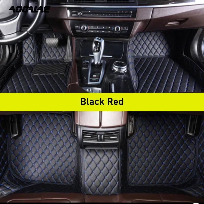 Car Floor Mats For Hyundai Accent Verna Solaris Auto Carpets Foot Coche Accessorie