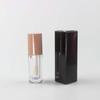 6ml Clear Plastic Thick Fat Lip Gloss Tube, Electroplated Lip Oil Lip Glaze Empty Container for DIY
