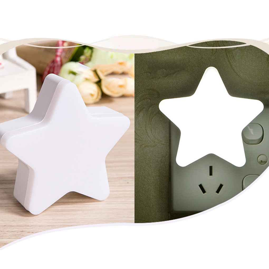 Cartoon Star LED Children Animal Night Light Soft Silicone Bedroom Lamp Gift