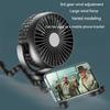 USB Desktop Folding Fan,Outdoor Baby Stroller Handheld Fan, Summer Mute Small Multifunctional Octopus Mini Fan