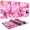 Lovely Cartoon  Jigglypuff Wigglytuff Chansey Mouse Pad Desk Mat Wear Resistant Desktop Pad for PC Laptop Bedroom Game