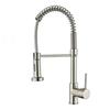 Rozin Matte Black Kitchen Faucet Deck Mounted Mixer Tap 360 Degree Rotation Stream Sprayer Nozzle Kitchen Sink Hot Cold Taps