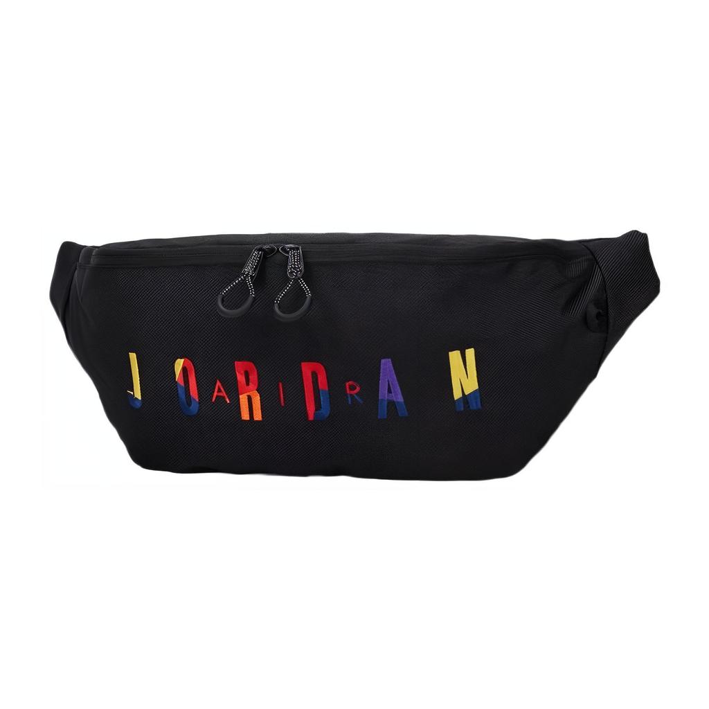 New Jordan Polyester Crossbody Bag, Fanny Pack Regular Unisex Black JD2143028GS-001-03132