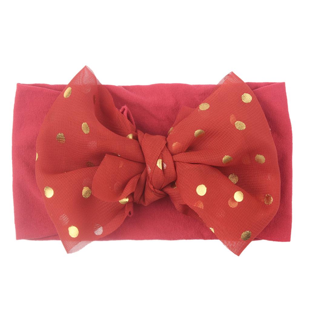 New European & American Style Lace Bow Headbands for Girls-Soft Nylon Wide Hairbands, All-Season Comfort,Perfect for Daily Wear