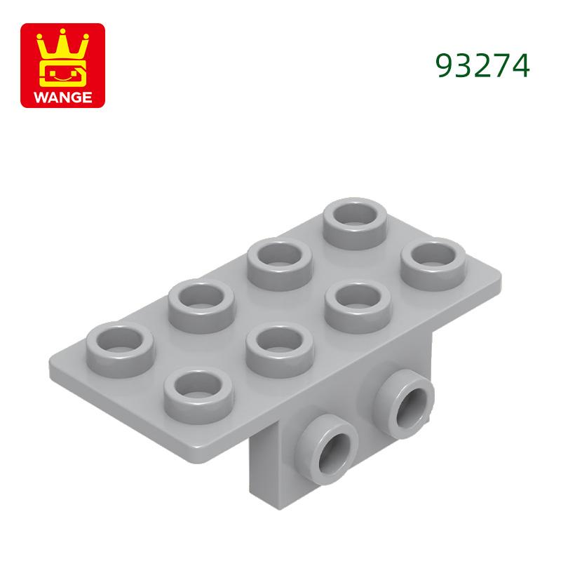78Pcs/lot 93274 Bracket 1 x 2 - 4 Block Moc Hue Attachments Works With featuring Brick DIY Children's Plaything Assembly Components