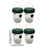 4 Pieces Wasp Bee Catcher Outdoor Orchards Deterrent Gardens Yard Portable Yellow Jackets Killer Wasp Catcher
