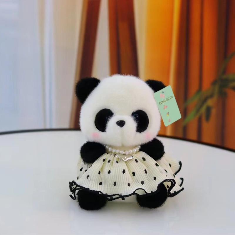Christmas Panda Plush Toy: Cute Ornament & Gift for Tree Decoration