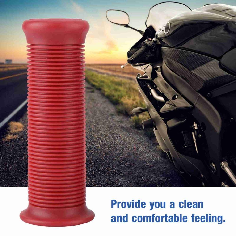 1 pair 1 Inch 25mm Motorcycle Handlebar Grip TPR Material Pair Grip Handlebar Bike Handlebar Use