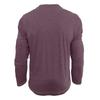 Herren Henley Kragen Langarm T-Shirts Einfarbig Frühling Herbst Freizeit T-Shirt Herren