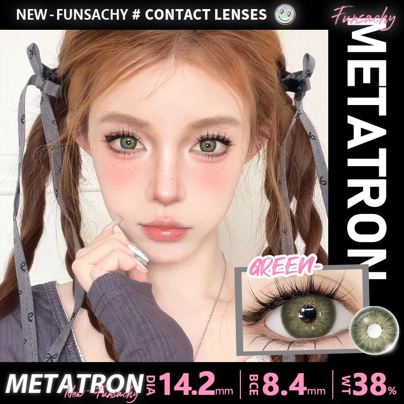 FUNSACHY 1 Paar Schwarze Kontaktlinsen Braune Graue Linse für Augen Blaue Linse Kosmetische Mode Koreanische Softlinsen für Frauen Schönheit Pupille