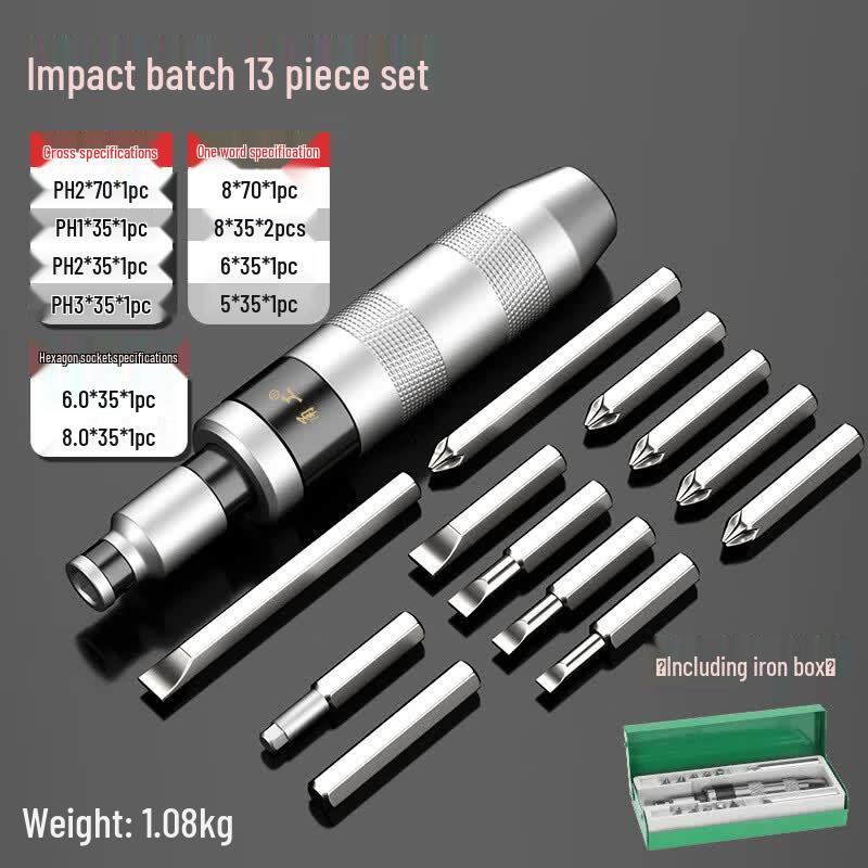 Impact Screwdriver & Socket Set
