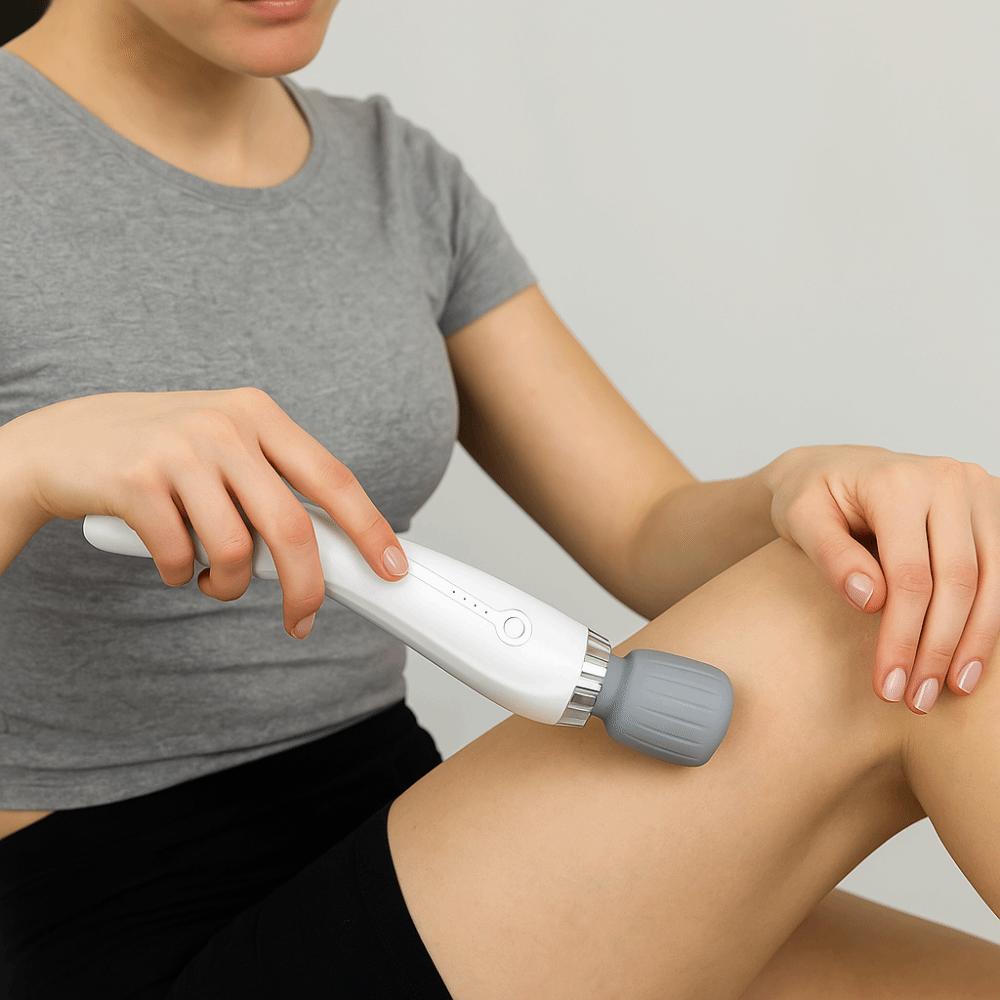 USB Rechargeable Electric Massage Stick Portable Electric Massage Hammer  Muscle Relaxation