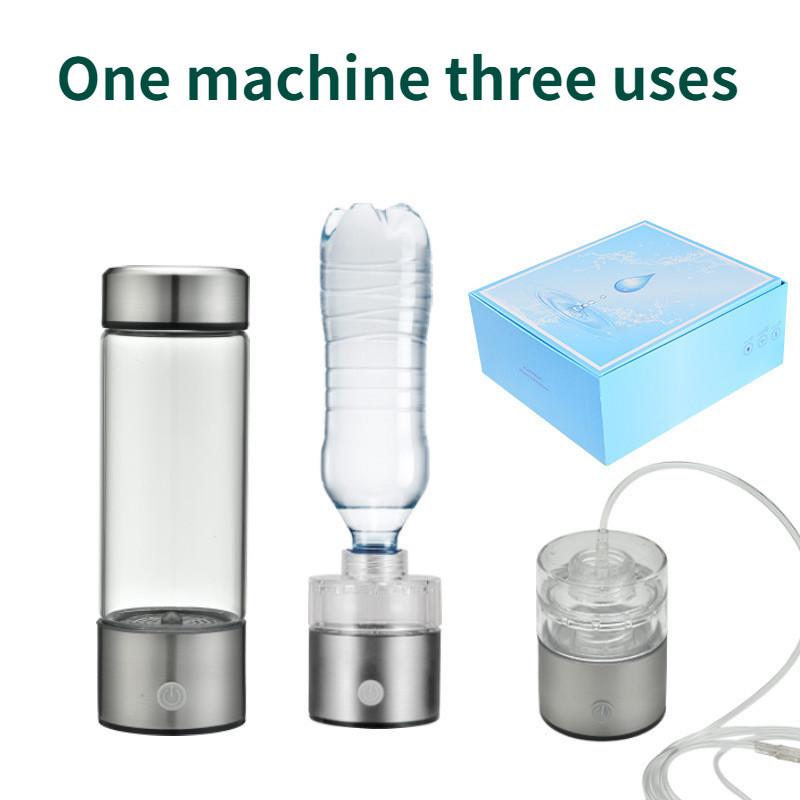 Hydrogen Production Water Cup Hydrogen Oxygen Separation Enriched Hydrogen Cup Rich Hydrogen Water Cup 450ml Health Preservation Cup