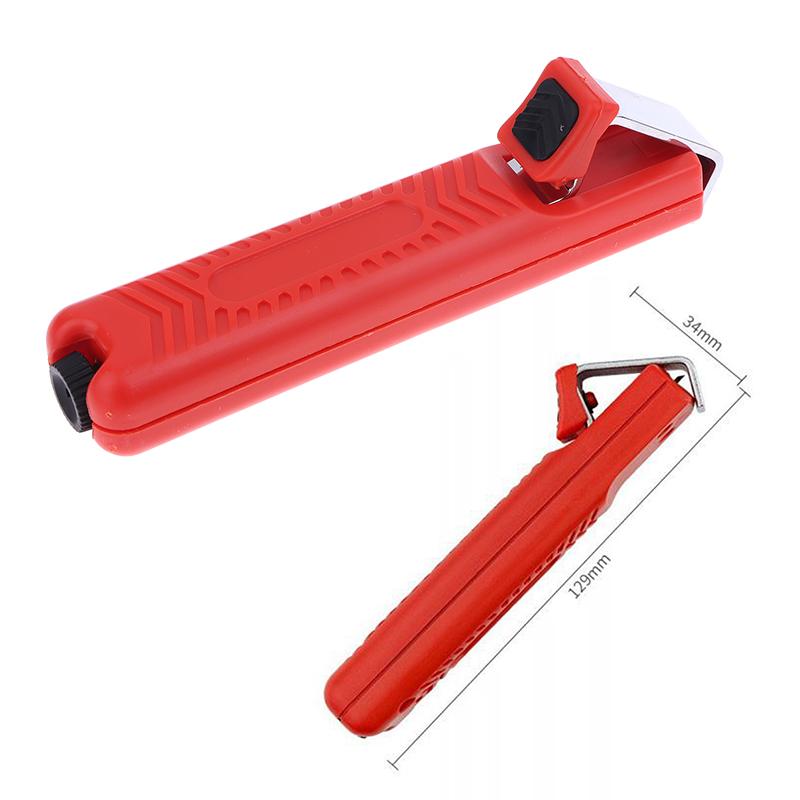 8-28Mm Abisolierer Kabelisolationsschneider Zange Crimpwerkzeug Tragbarer Abisolierer Kunststoffgriff Handwerkzeuge