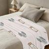 Plush Flannel Blanket – Soft, Warm & Cozy Home Throw, Ideal for Bedroom, Christmas & Halloween Relax
