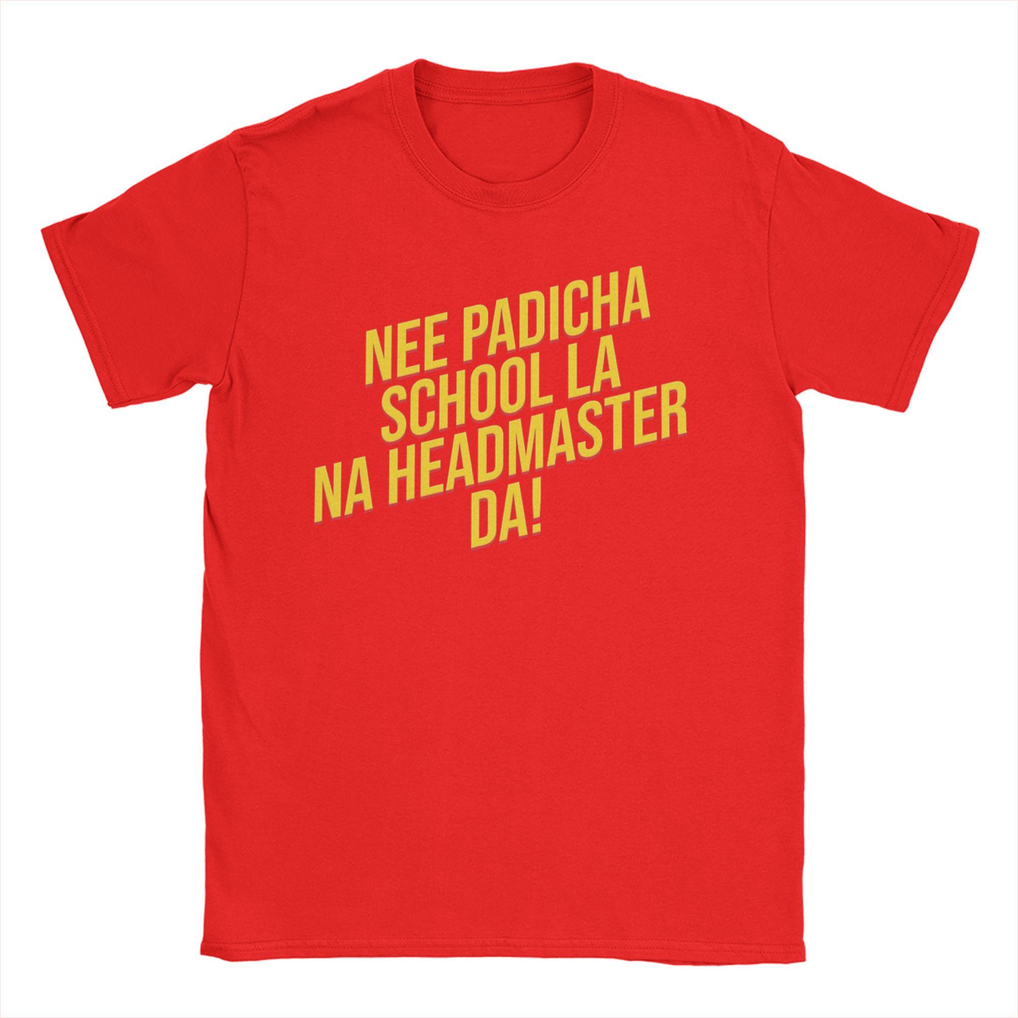 

Men Women TShirt Vijay Dialogue Humor Cotton Tee Shirt Short Sleeve T Shirts Round Collar Clothes Plus Size S