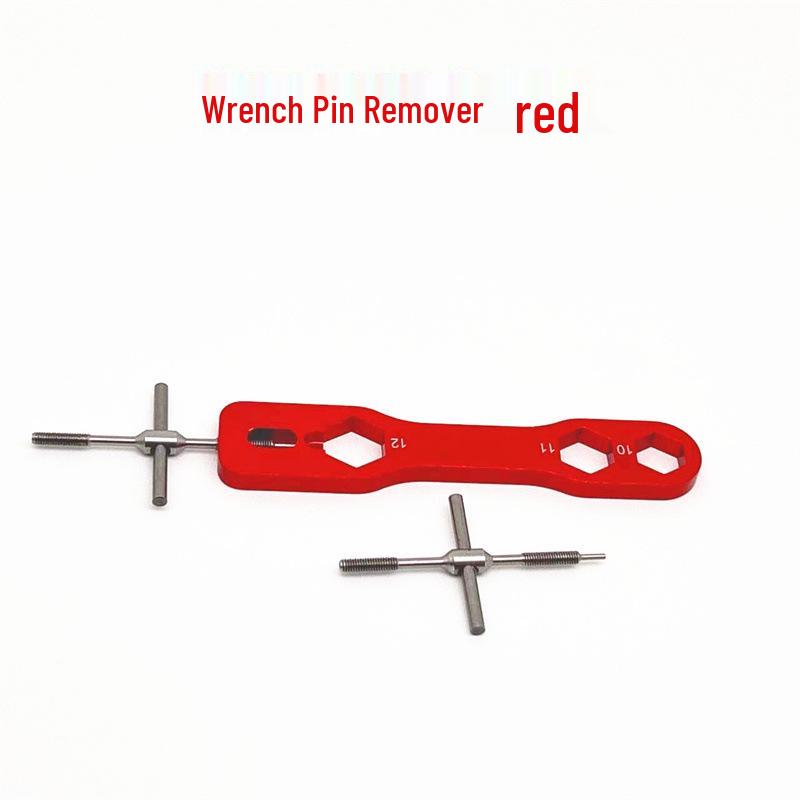 Ferramenta de Manutenção de Carretilha de Pesca: Chave de Porca Multifuncional e Removedor de Pino para Carretilhas de Baitcasting e Spinning