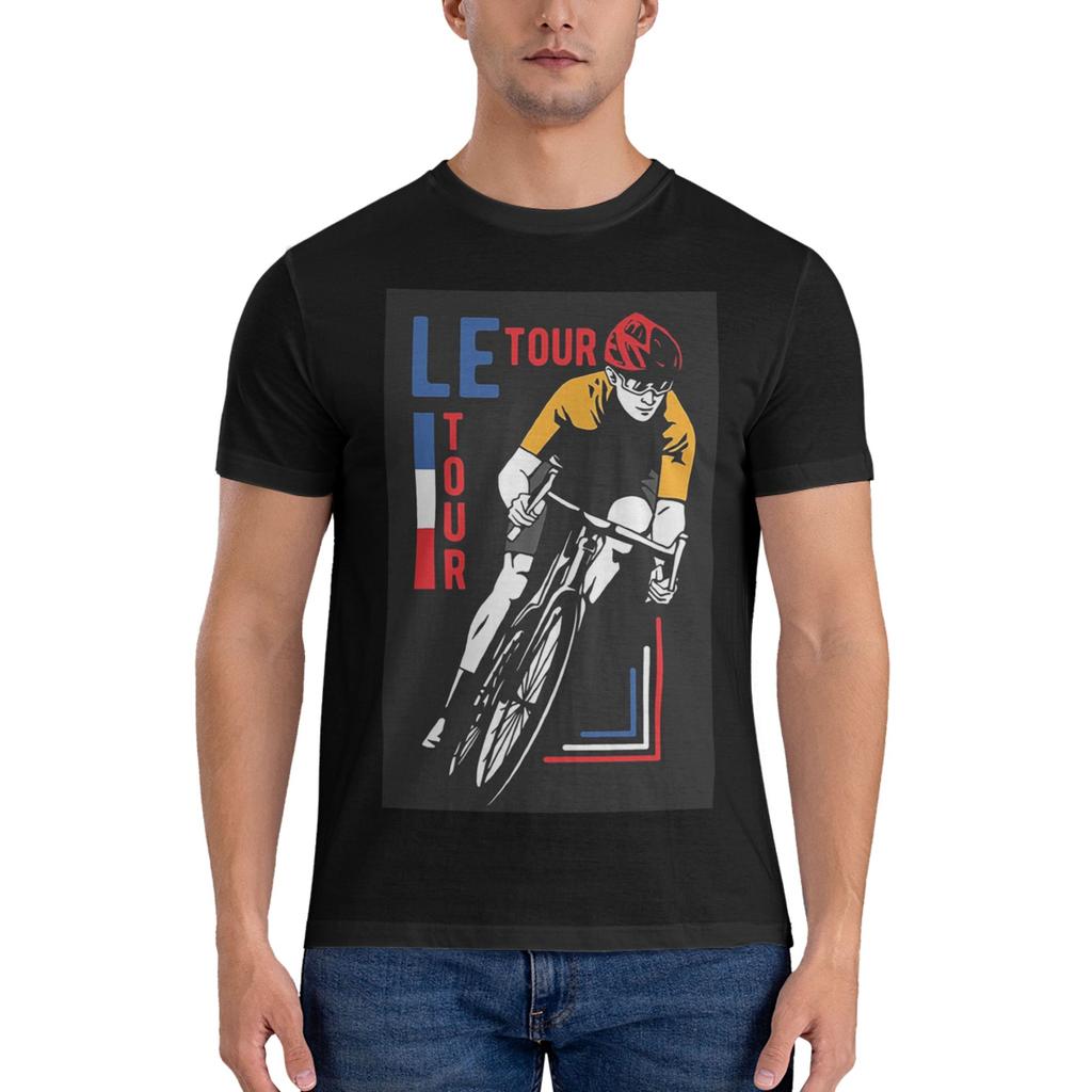 Tour De France Cycling Tshirt For Unisex Cotton T Shirts Unisexs Tees Short Round Neck Summer Clothes Tops S6xl