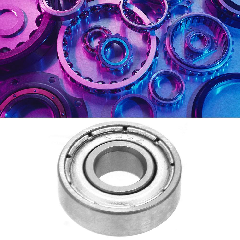 10pcs High Speed Bearing Steel Double Sided Seal Deep Groove Single Column Ball Bearing(695ZZ)