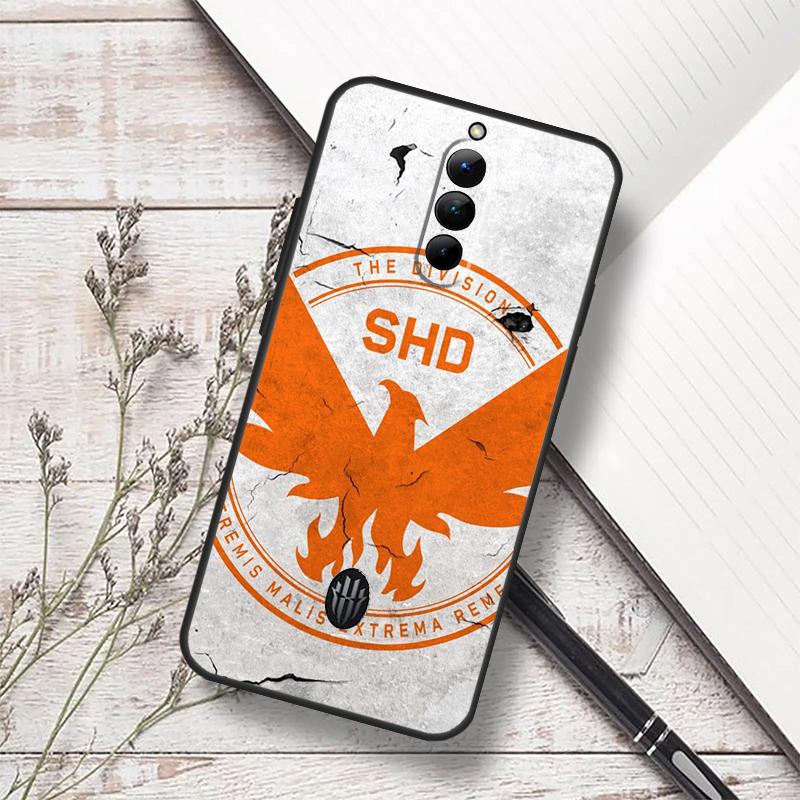 The Division 2 Case For ZTE Nubia Red Magic 10 Air 6S 7S 7 Pro RedMagic 10S 9S 8S 8 9 10 11 Pro Plus Funda