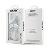 Dkny Dkhcp15Slbnaet Iphone 15 / 14 / 136.1 White Hardcase Liquid Glitter Big Logo