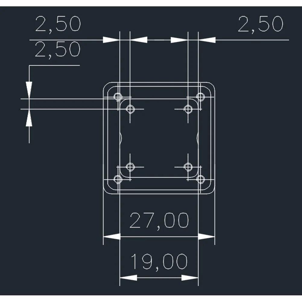 6061 Aluminum Enclosure Box for RF Shielding with FOR SMA Connector to Enhance Signal Stability and Minimize Interference