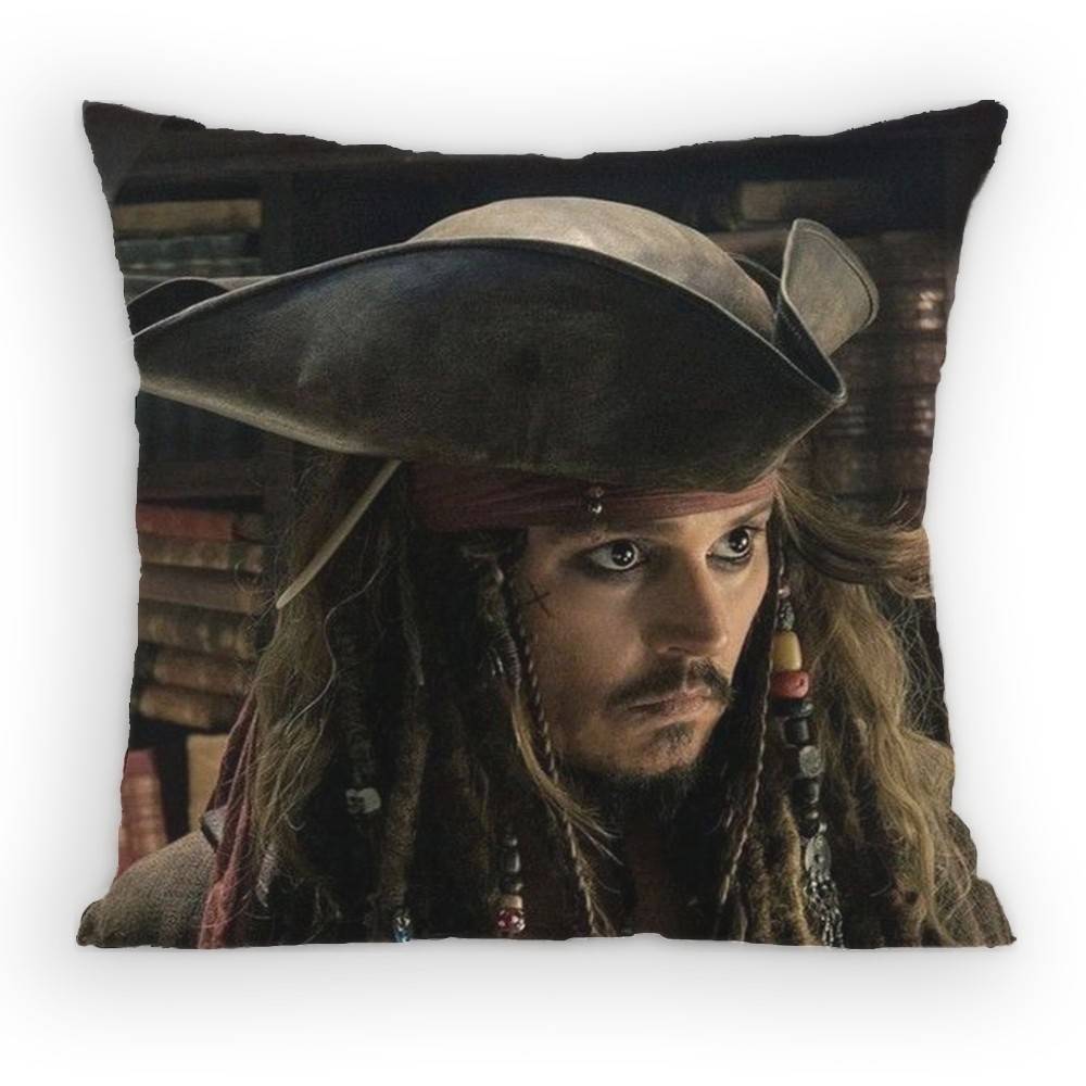 Pirates of the Caribbean Pillow Case Sofa Living Room for Bedroom car Headboard Backrest Cushion Square Cushion Nap Time