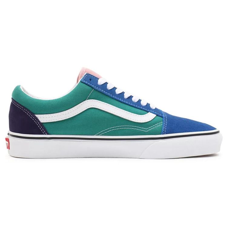 Vans Old Skool Retro Court Unisex Sneakers Multi-Color True-White VN0A38G19EJ