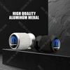Car CNC Aluminum Mopar Emblem For Charger Chrysler Challenger Ram Cherokee Journey 4pcs Tire Valve Air Port Stem Cover Caps